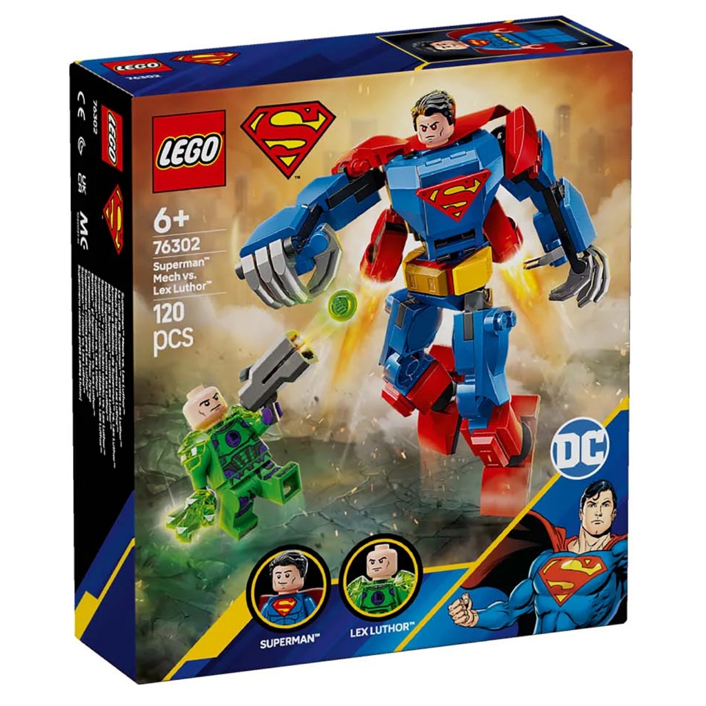 76302 : LEGO DC Super Heroes Superman Mech vs. Lex Luthor