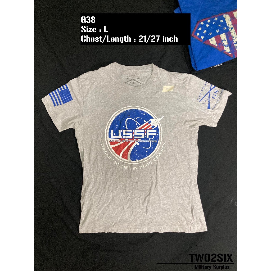 เสื้อยืด Grunt style เสื้อทหารเสื้อลายพรางเสื้อทหารอเมริกาแท้ มือสอง combat shirt