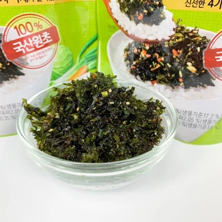 สาหร่ายโรยข้าว 50g 70g สาหร่ายปรุงรส มีงา Korean Seasoned Seaweed Flakes 김자반 볶음