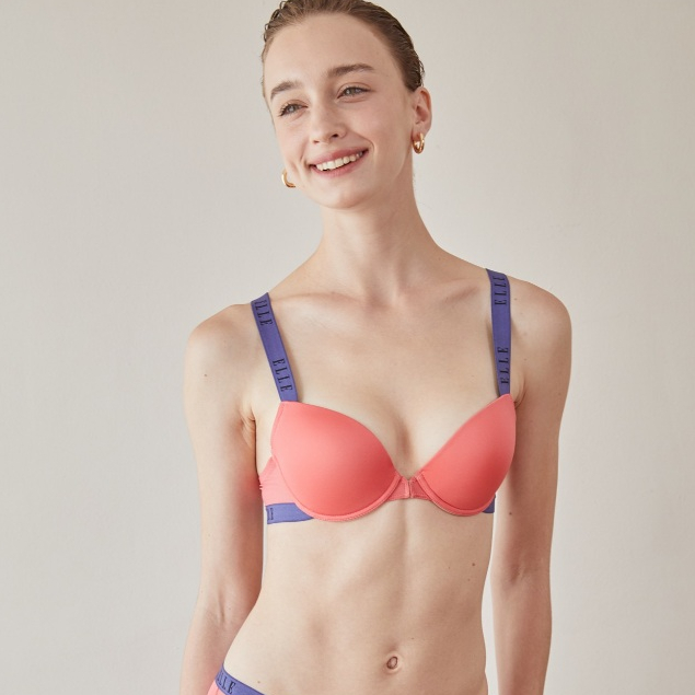 ELLE lingerie Molded bra Front-Kiss ยกทรงรูปแบบตะขอหน้ามีโครงเสริมฟองน้ำ - LB8562 (ไม่รวมกางเกงใน)