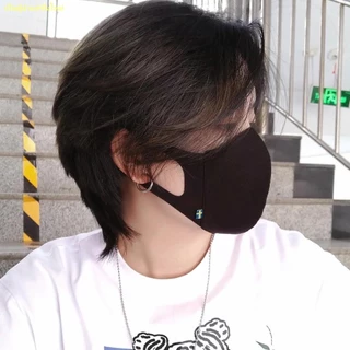 วิกผมสั้น ญี่ปุ่น มัลเล็ตหัว Ins วิกผมหางหมาป่า ผู้ชายและผู้หญิง สามารถสวมใส่วิกผมหัวซามูไร คอสเพลย์ วิกผมเต็มหัว