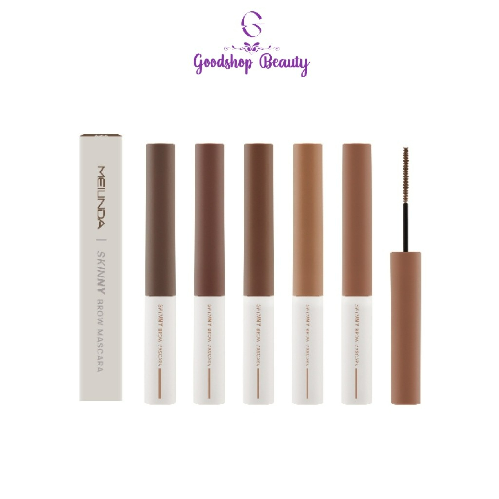 MEILINDA Skinny Brow Mascara (MC3115) 4g. มาสคาร่าปัดคิ้ว เมย์ลินดามาสคาร่าคิ้ว