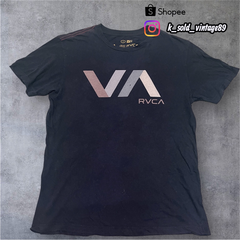 RVCA เสื้อยืดกีฬามือสอง