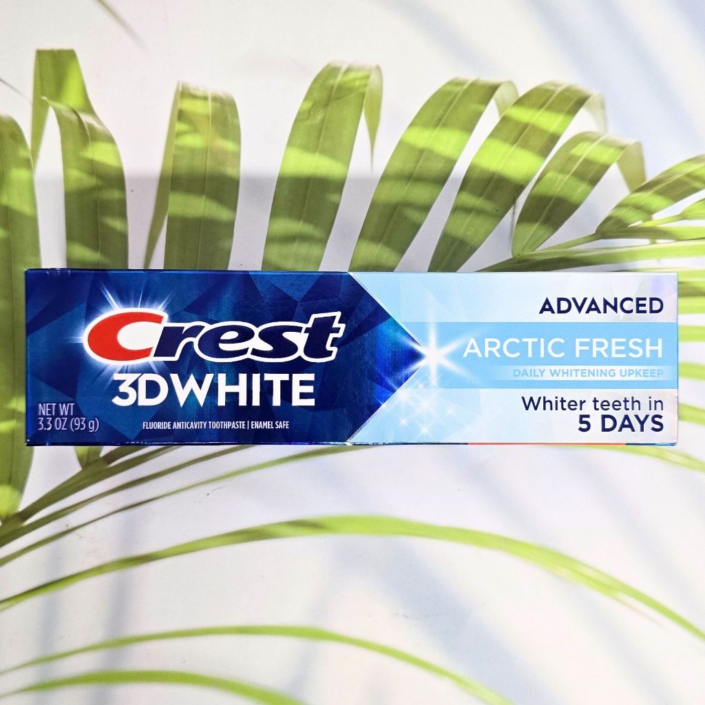 ยาสีฟัน ขจัดคราบได้ถึง 80% 3D White Whitening, Arctic Fresh Toothpaste 107g (Crest®)