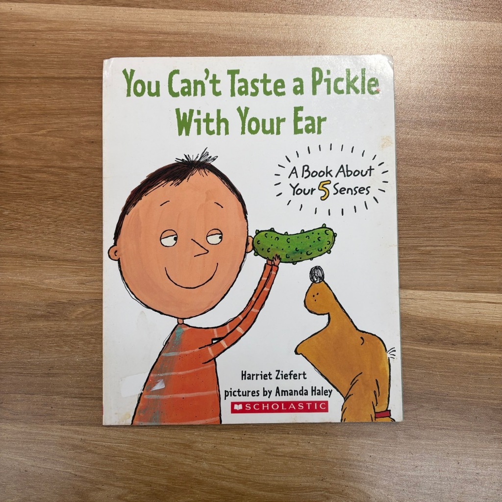 <HappyKidBooks> Used book-มือสอง You Can't Taste A Pickle With Your Ear: A Book About Your 5 Senses 