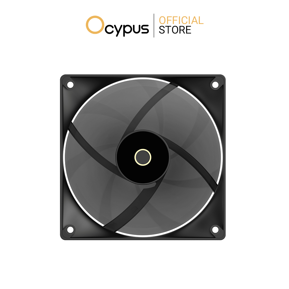 OCYPUS DELTA F12 BLACK (COMPUTER FAN / พัดลมคอมพิวเตอร์)