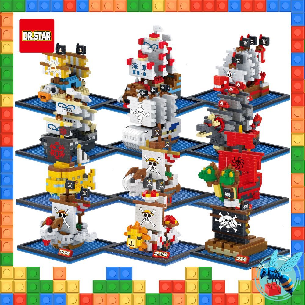 ตัวต่อ นาโน วันพีช เรือโจรสลัด Dr Star One Piece Nanoblock Size L