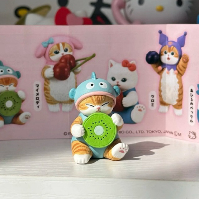 🐈🫧 ; [ 1 สุ่ม / 1 ตัว ] Mofusand x Sanrio Fruits