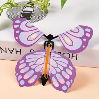 🦋พร้อมส่งด่วน🦋 ผีเสื้อเซอร์ไพร์ ของเล่นแกล้งเพื่อน ผีเสื้อบินได้ ผีเสื้อบินจากหนังสือ