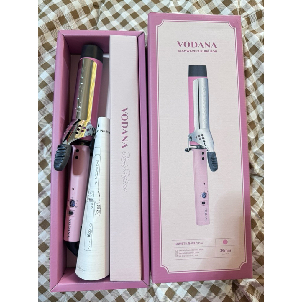 VODANA 36 MM GLAMWAVE CURLING IRON(มือสอง)
