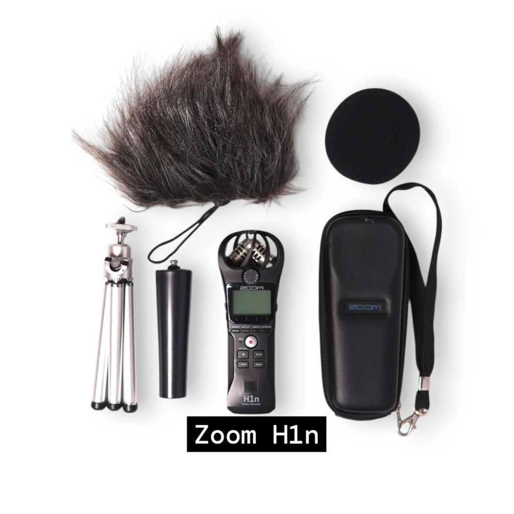 เครื่องบันทึกเสียง Zoom H1n มือสอง | ใช้งานได้ปกติ | มีรอยร้าวด้านหลัง