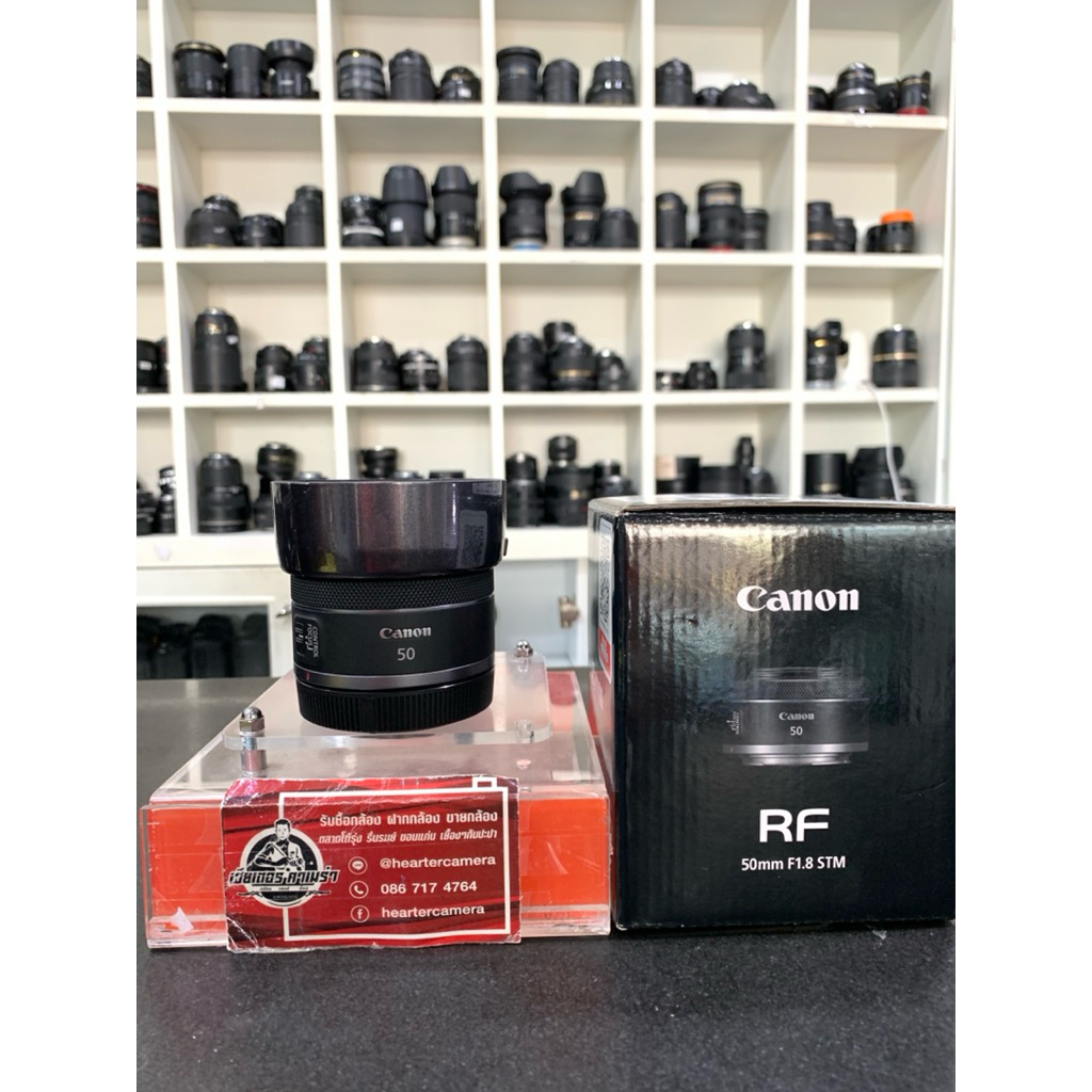 CANON RF 50mm F1.8 STM ครบกล่อง