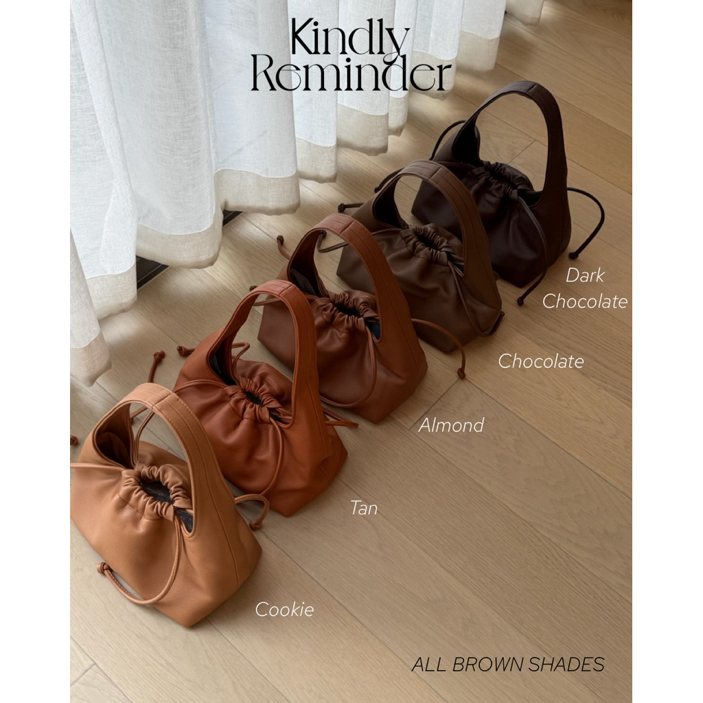 Kindly Reminder-รุ่น Jennie Bag (10นิ้ว) กระเป๋าหนัง Vegan Leather