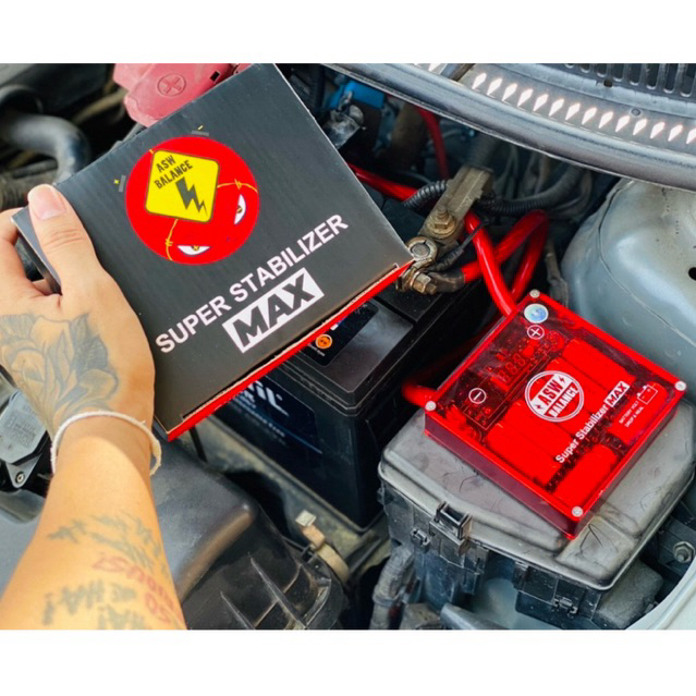 กล่องแดง กล่องไฟ กล่องบาลานซ์ไฟ Asw Super Max 2025 ใหม่ล่าสุด น้าแจ่ม ของแท้ Balance Volt Stabilizer