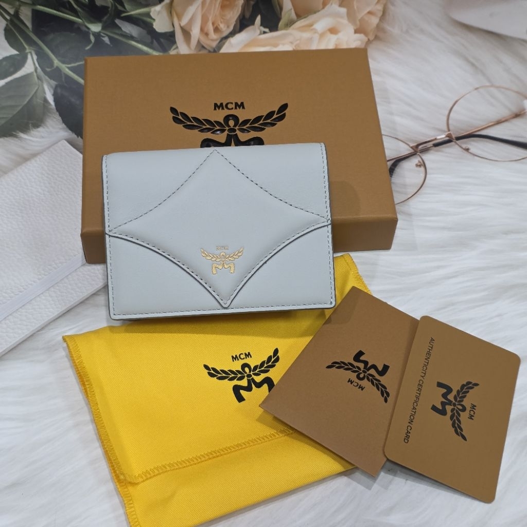 ✧.* พร้อมส่ง ✔ ของแท้ 100% ✧.*   กระเป๋าสตางค์ Mcm wallet