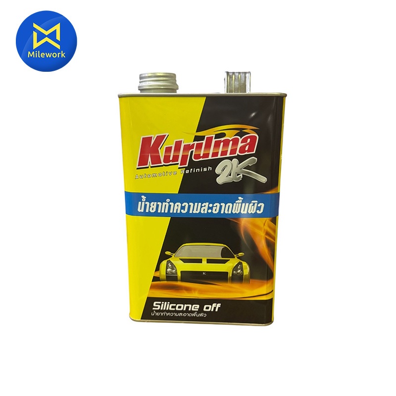 น้ำยาทำความสะอาดพื้นผิว น้ำยาขจัดคราบ Kuruma Silicone off  มีให้เลือก2 ขนาด  ขนาด1L (FGTR-00009), ขนาด 3.5L (FGTR-00008)
