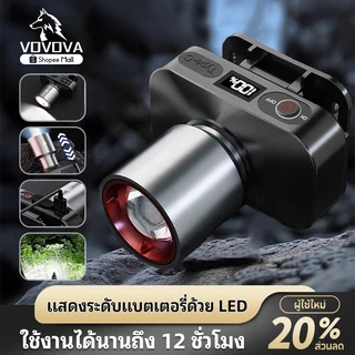 [พร้อมส่ง] ไฟฉายคาดหัว ไฟคาดหัว ส่องไกล ไฟคาดหัว LED ส่องกบ เดินป่า ลุยฝนได้ สว่างมาก รับประกันความ สว่าง