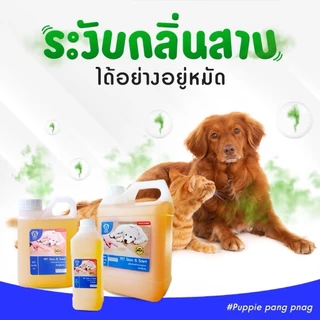 น้ำยาดับกลิ่นสัตว์เลี้ยง | ผสมน้ำใช้ได้นานมากกว่า 2 เดือน++ ดับกลิ่นฉี่สุนัขฉี่แมว ของใช้สัตว์เลี้ยง
