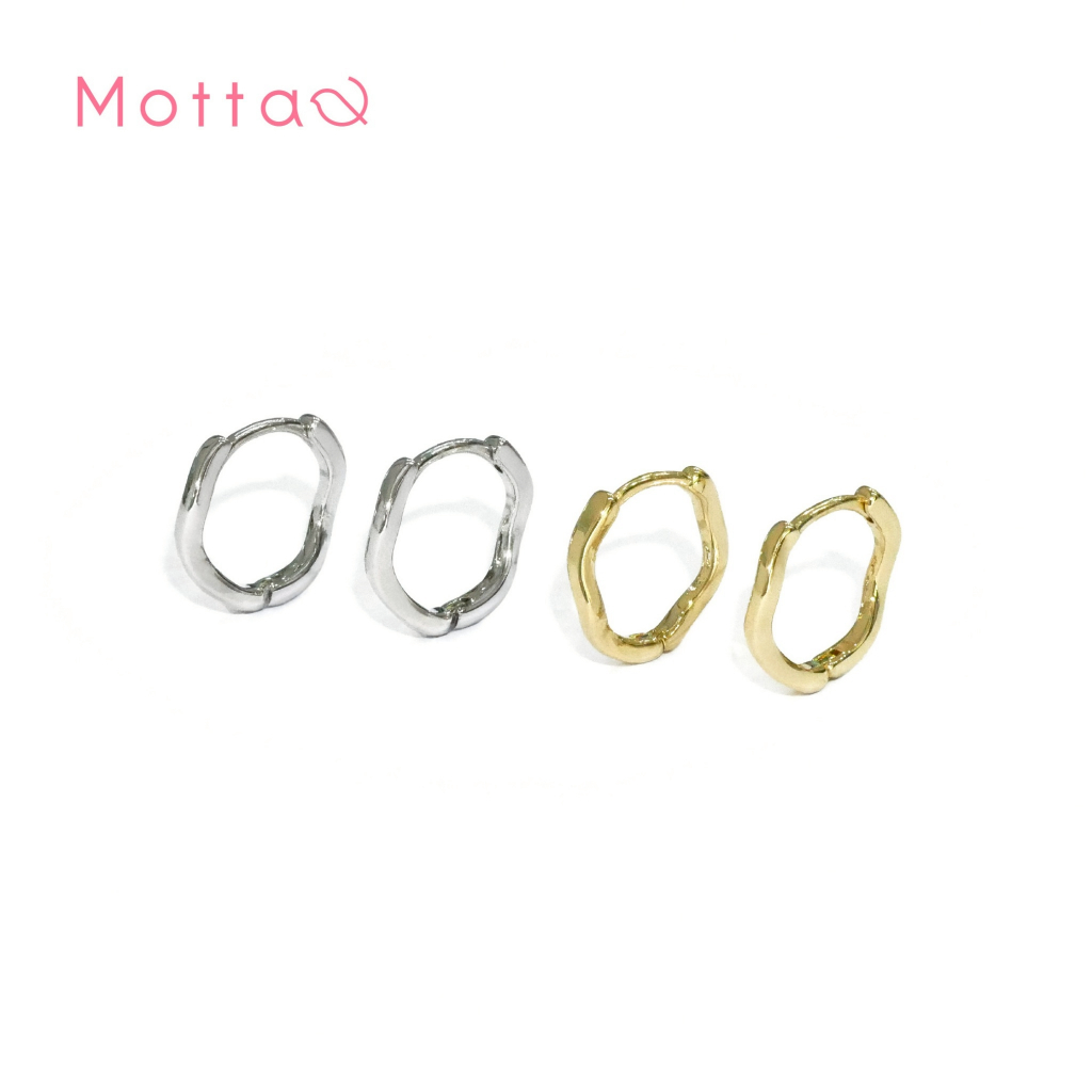 Motta Earring ต่างหูห่วงเรียบสุดชิค ดีไซน์เก๋ไม่แพ้ใคร