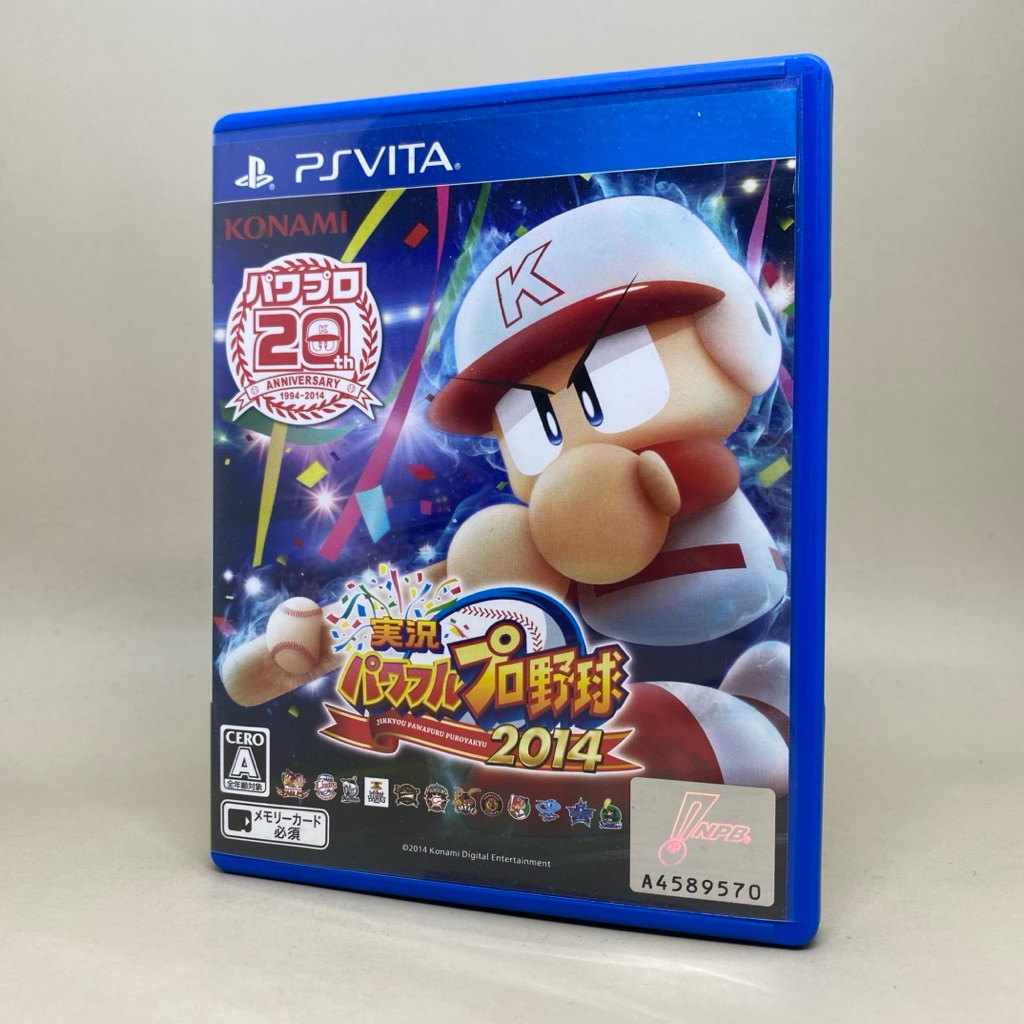🇯🇵KONAMI Jikkyou Powerful Pro Baseball 2014 PS Vita | PlayStation Vita | Zone 2 Japan | Japanese | ใ