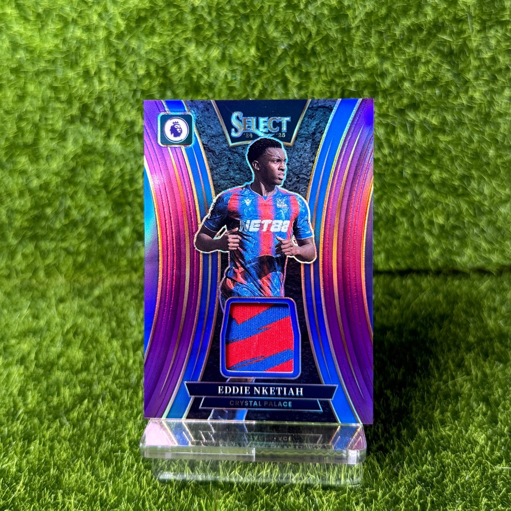 PATCH RUN /49 Eddie Nketiah  Purple PANINI Select EPL  #SM-ENK