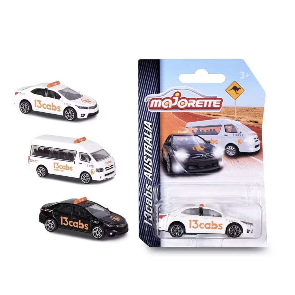 Majorette 13cabs Australia ( ในแพค )