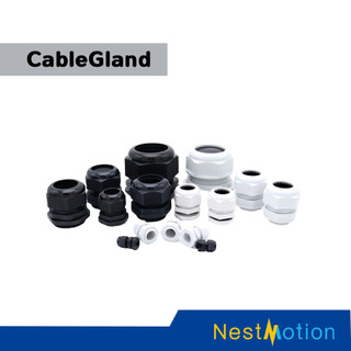 เคเบิ้ลแกลนด์ (Cable Gland) ไนล่อนเกรด A กันน้ำ IP68