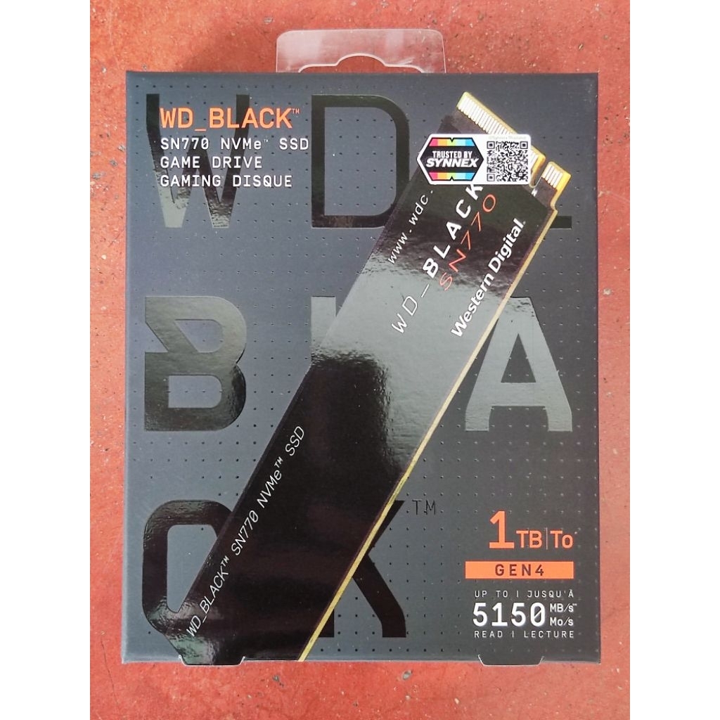 WD BLACK SN770 1TB NVMe GEN4