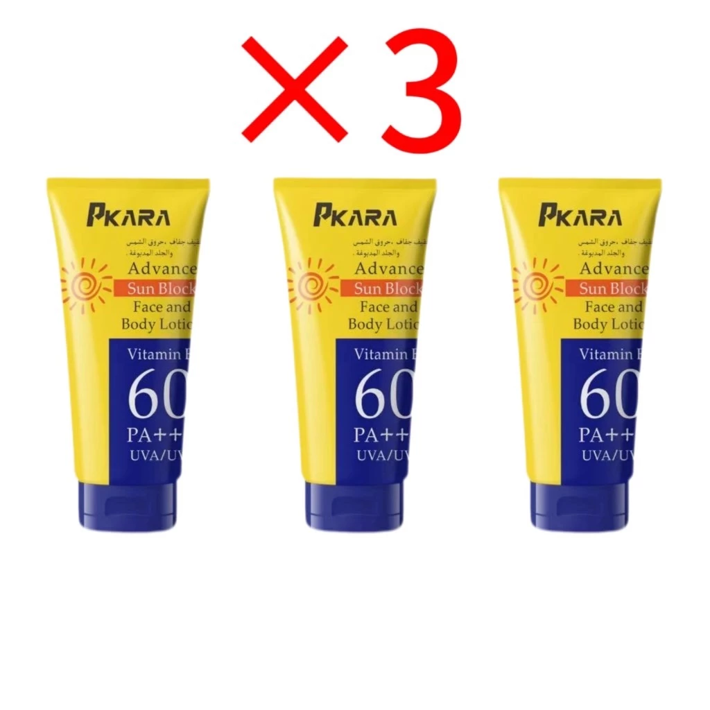 กันแดดมายช้อยส์ กันแดดหน้า กันแดดตัว PKARA SPF60 PA+++(3 ขวด)