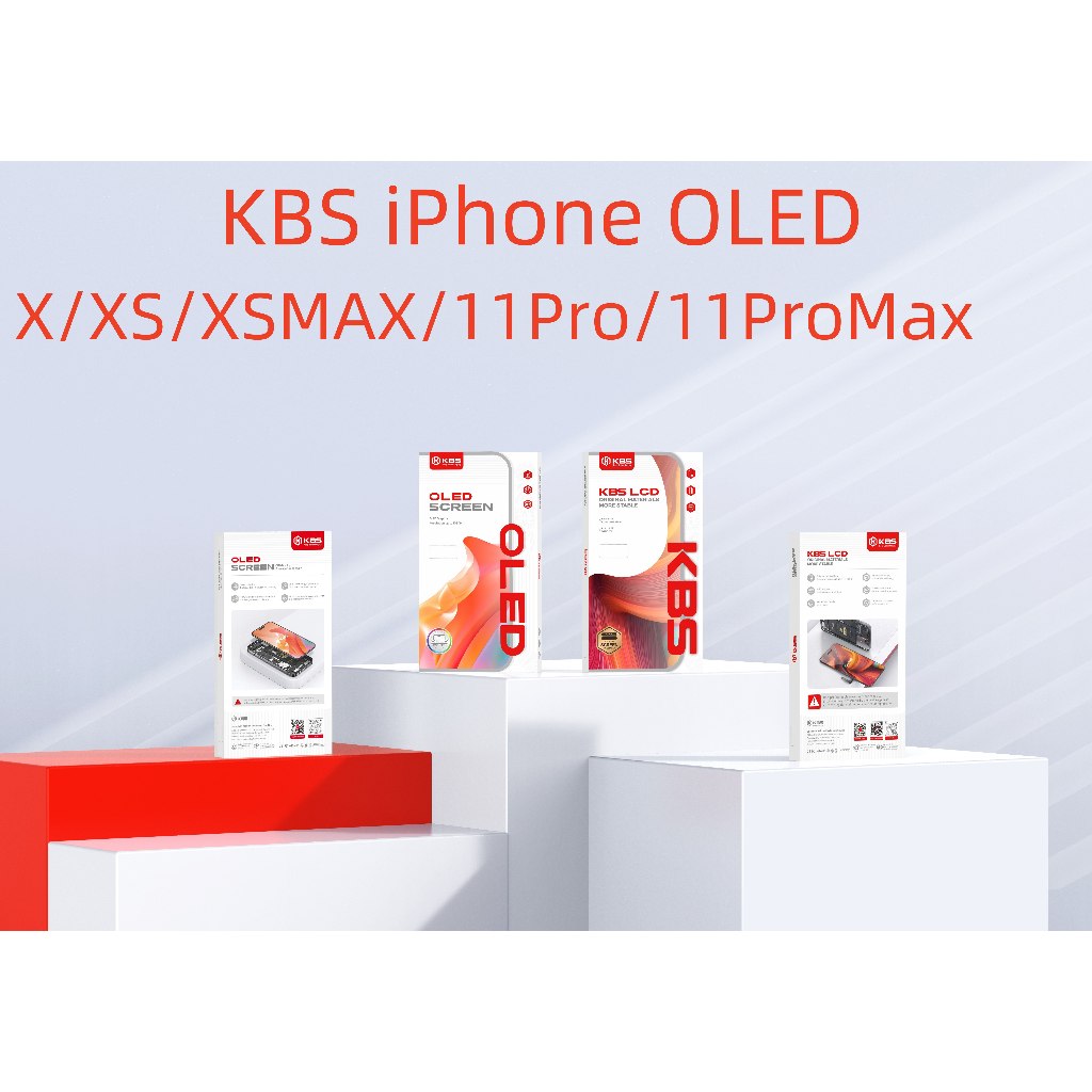 ใหม่ KBS Oled LCD สําหรับ X XS XSMAX 11Pro 11ProMax จอแสดงผล LCD แถมฟรีชุดไขควง