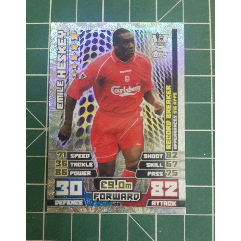 Matchattaxx Football Card 2014/15