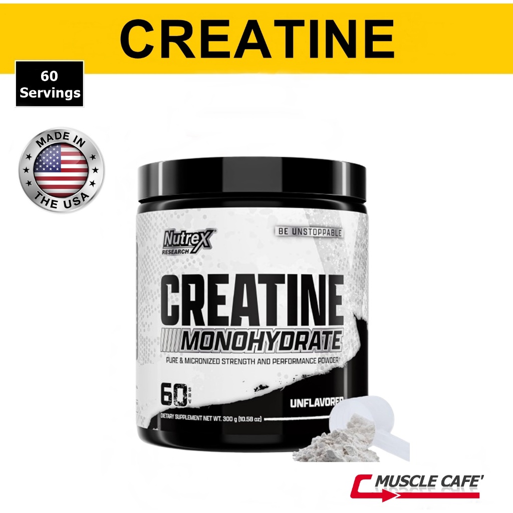 Nutrex Creatine Monohydrate 300g (60Servings) ครีเอทีน