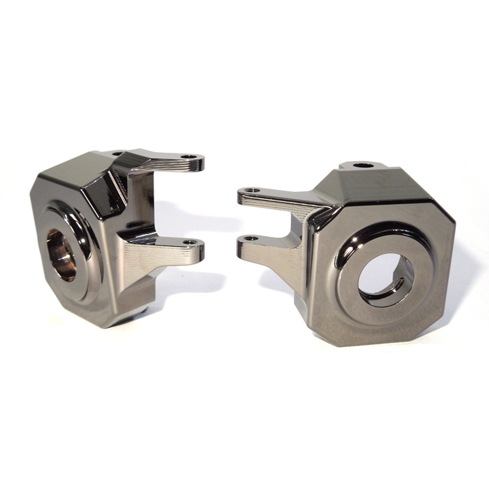 SSD Brass Knuckles Set Gun Metal Grey For Vanquish VS4-10 Straight Axle SSD00570