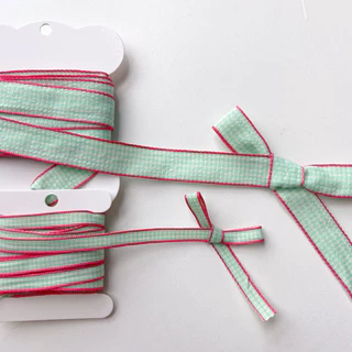♡ พร้อมส่ง | (5 หลา) Scott Ribbon โบว์ ริบบิ้น สก็อต ขนาด 7 mm / 0.7 cm