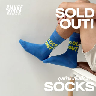 🇹🇭พร้อมส่งจากไทย sold out! sock ถุงเท้ากีฬาแฟชั่นปักลาย