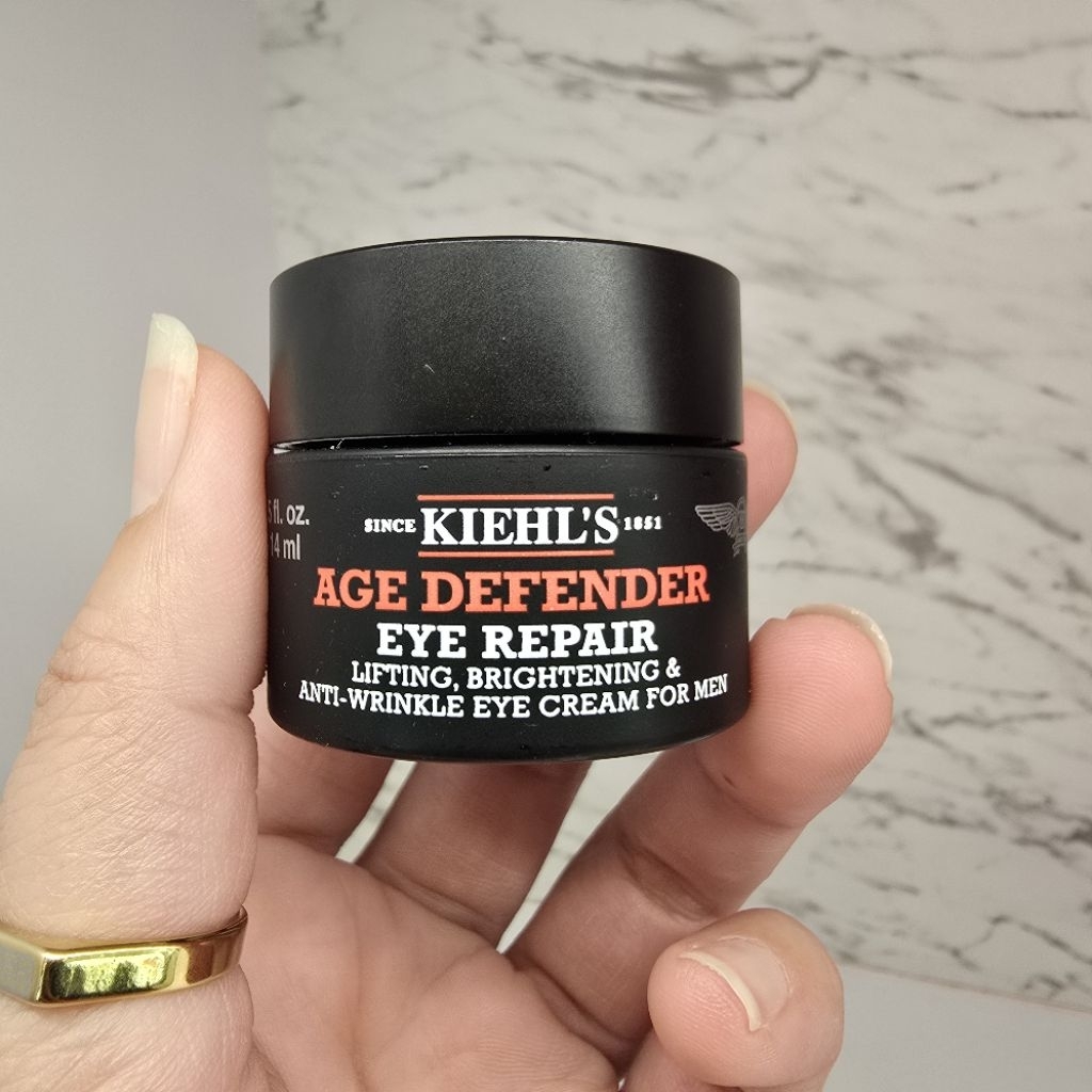 KIEHL'S AGE DEFENDER EYE REPAIR 14ML อายครีม บำรุงรอบดวงตา ลดรอยคล้ำและยกกระชับผิวรอบดวงตา สำหรับผู้ชาย