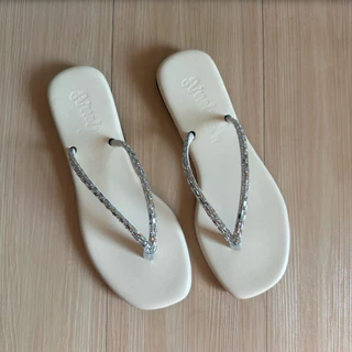 A'nolyn รุ่นคีบเพชร รองเท้าแตะพื้นนุ่ม (size 36-43) พร้อมกล่อง