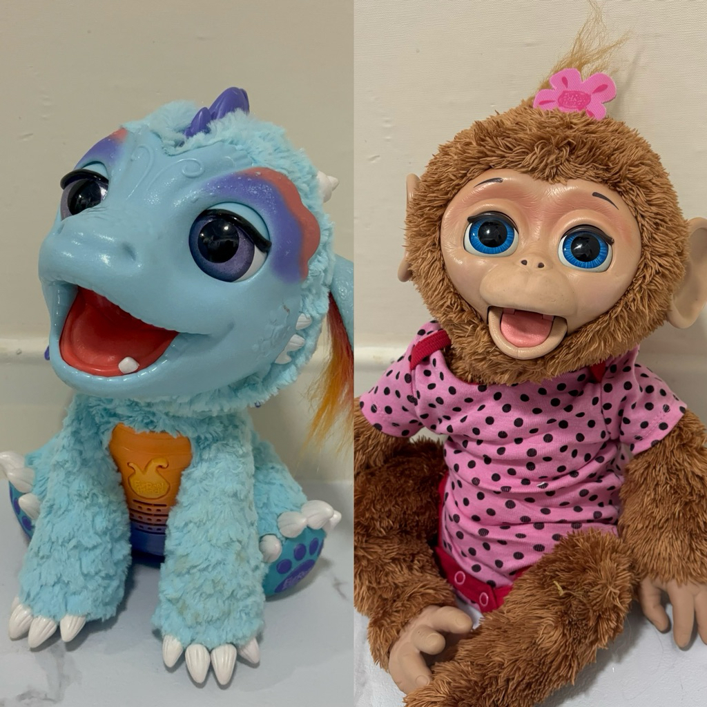 Furreal friends Dragon, monkey มือสอง