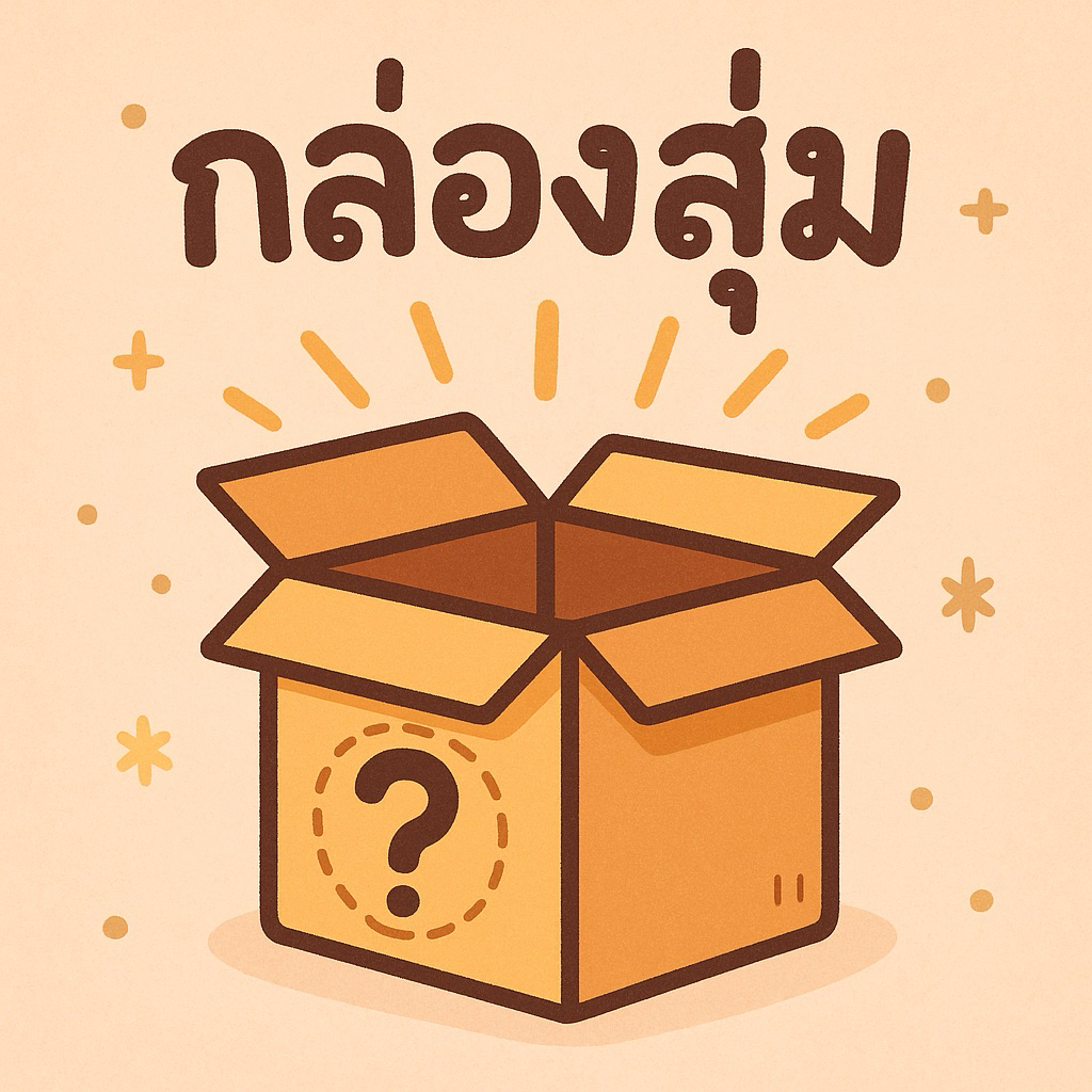 กล่องสุ่ม 🎁✨🤩 สารพัดของกุ๊กกิ๊ก