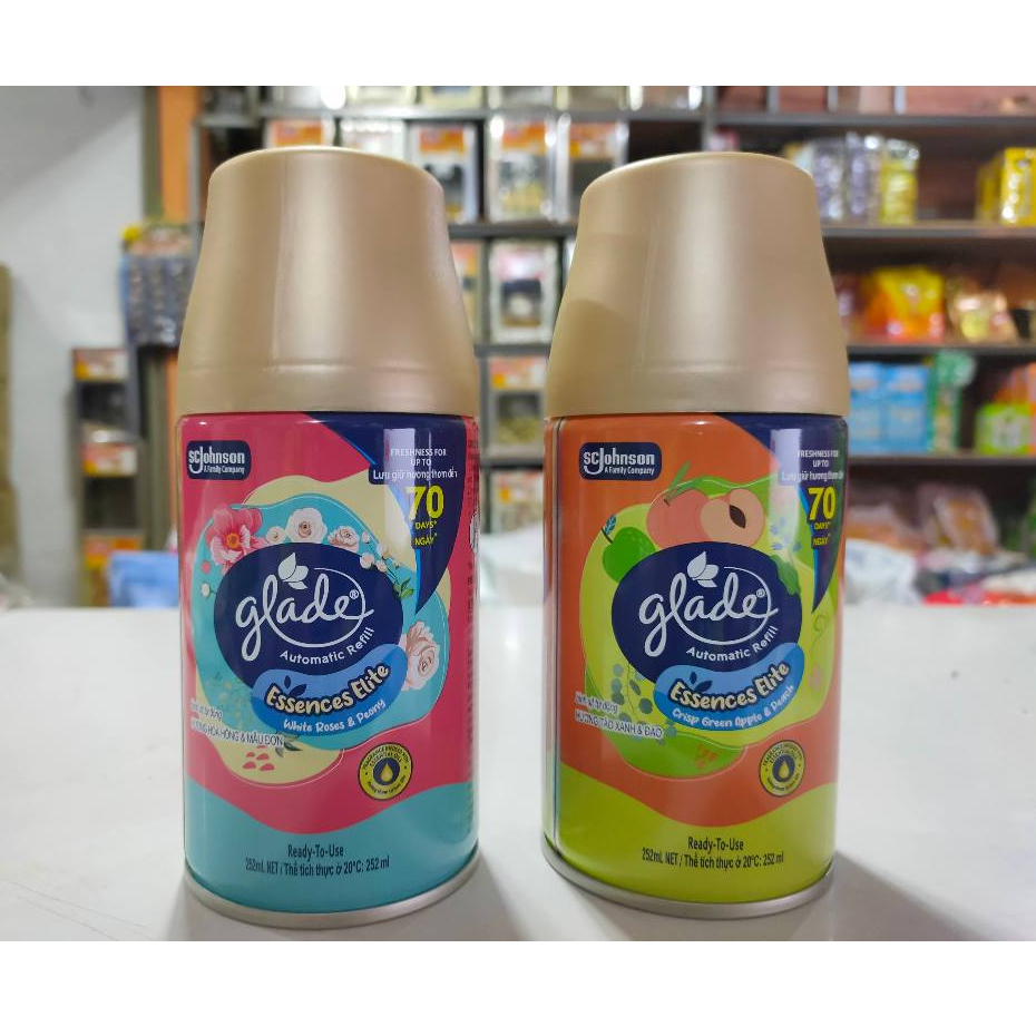 (กลิ่นใหม่) เกลด Glade automatic spray refill ชนิดเติม ขนาด 252 มล.