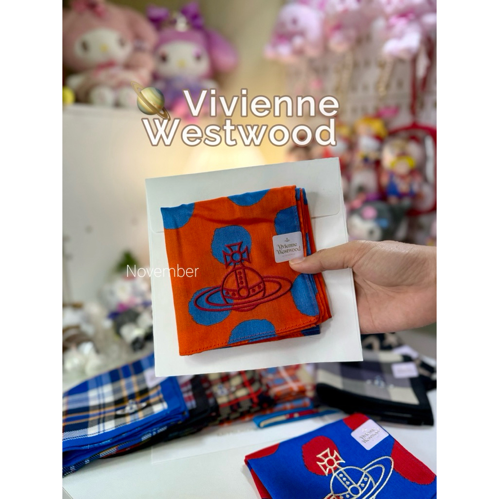 ผ้าพันคอ+ซองการ์ด Vivienne Westwood