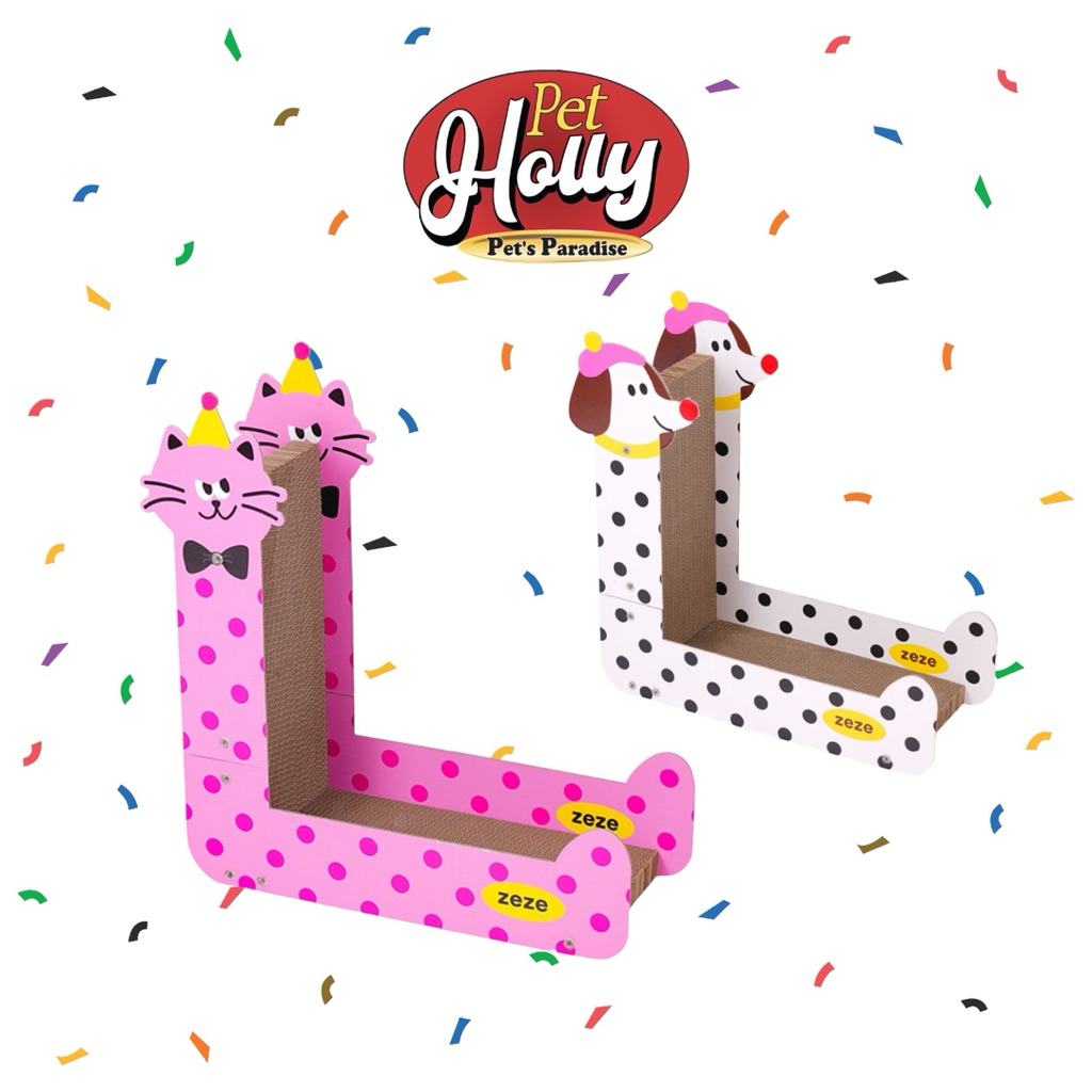 Pet Holly - ZEZE ที่รับเล็บแมว มีผงแคดนิปลาแถมให้