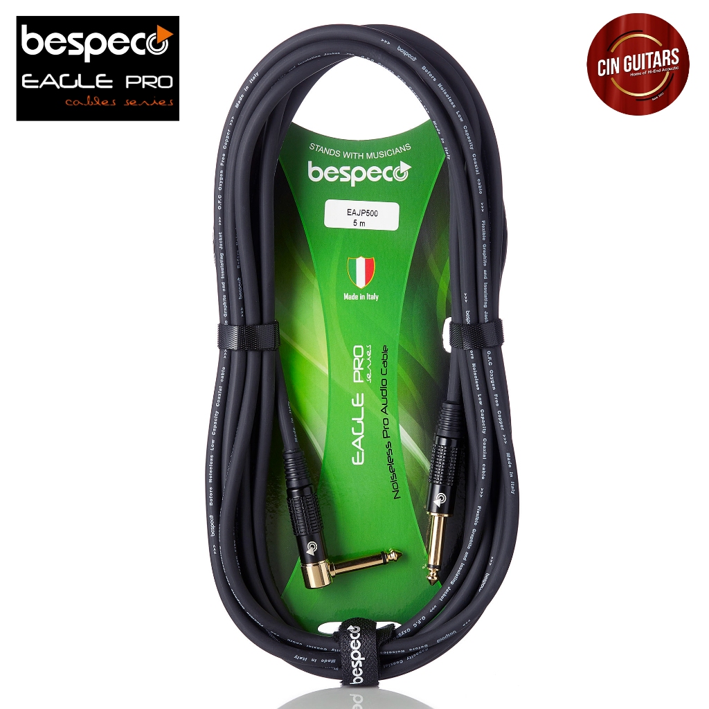 (Made in ITALY) สายสัญญาณ Bespeco Eagle Pro series Cable