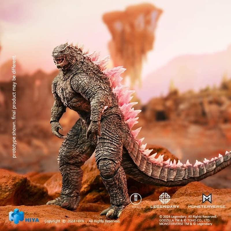 Hiya Toys : Godzilla Evolved Ver. (ครีบชมพู)  EBG0412