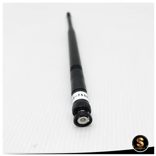 เขี้ยวส่งในไทย++ เสาอากาศ เสาสัญญาณไมค์ลอย ขั้วBNC รองรับความถี่ใหม่ 690-760MHZ (ราคาต่อ 1ชิ้น)
