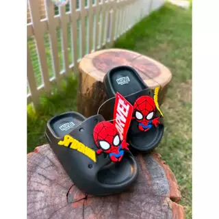 NFshoes รองเท้าแตะ OPTA GTR-S 368-369 Spider Man สำหรับเด็ก น่ารัก น้ำหนักเบา ใส่สบายลิขสิทธิ์แท้