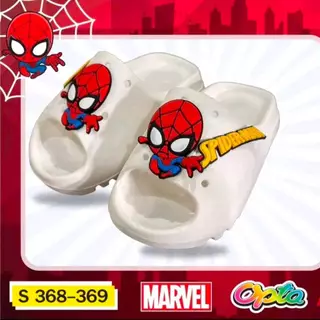 NFshoes รองเท้าแตะ OPTA GTR-S 368-369 Spider Man สำหรับเด็ก น่ารัก น้ำหนักเบา ใส่สบายลิขสิทธิ์แท้