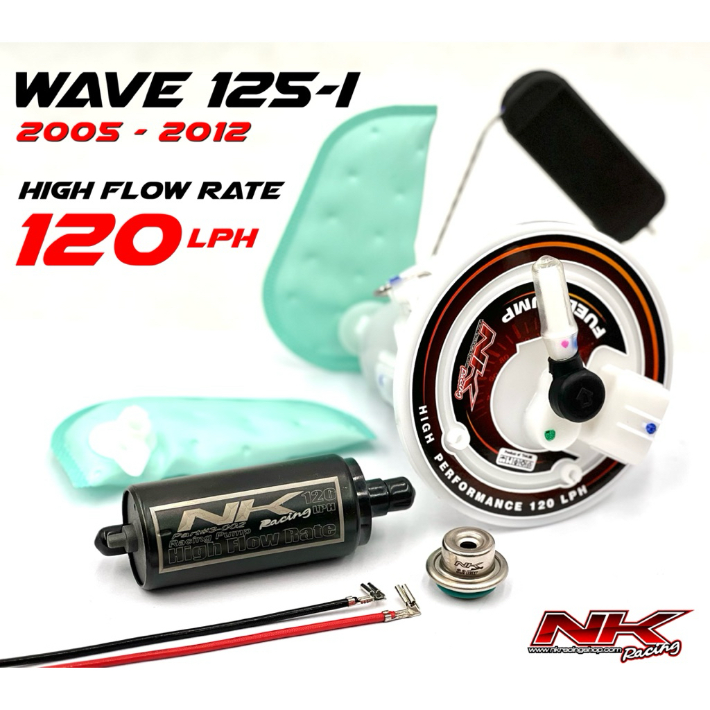 มอเตอร์ปั๊มติ๊กแต่งพร้อมโครง Wave125i 2005-2012 NKracing