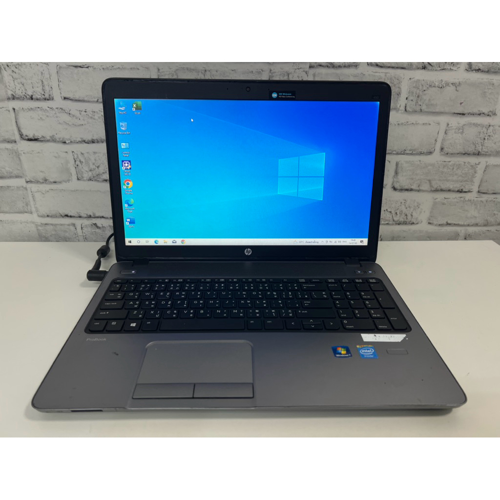 โน๊ตบุ๊คมือสอง Hp ProBook 450 G1 CPU Celeron 2950M แรม 4gb hhd 500gb สินค้ามีรับประกันจากทางร้าน