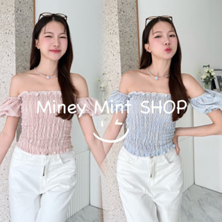 miniminey🎀 เกาะอกต่อแขน สม๊อคทั้งตัว แต่งลูกไม้